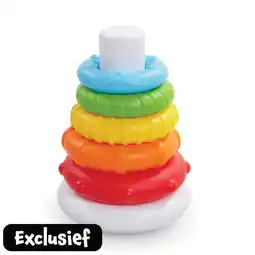 Intertoys Little Lot kleurrijke stapelringen aanbieding