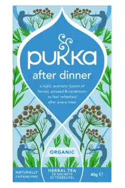 De Online Drogist Pukka Thee After Dinner Organic aanbieding