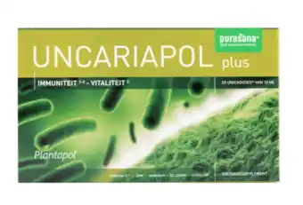 De Online Drogist Purasana Uncariapol Plus Ampullen 20st aanbieding