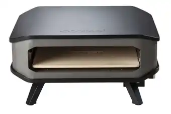 Bol.com Cozze Gas Pizzaoven 17'' Met Pizzasteen 8kw Zwart/grijs aanbieding