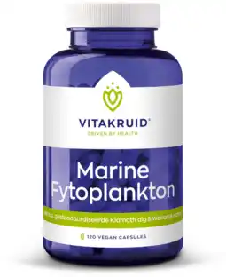 De Online Drogist Vitakruid Marine Fytoplankton Vegan Capsules aanbieding