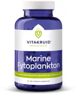 De Online Drogist Vitakruid Marine Fytoplankton Vegan Capsules aanbieding