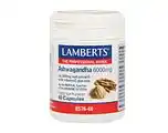 De Online Drogist Lamberts Ashwagandha 6000mg Capsules aanbieding