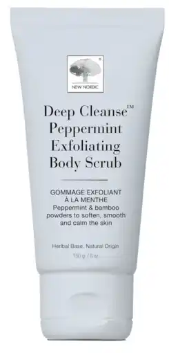 De Online Drogist New Nordic Deep Cleanse Peppermint Exfoliating Body Scrub aanbieding