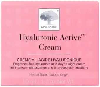 De Online Drogist New Nordic Hyaluronic Active Cream aanbieding