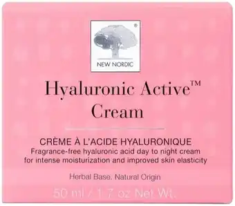 De Online Drogist New Nordic Hyaluronic Active Cream aanbieding
