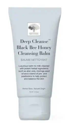 De Online Drogist New Nordic Deep Cleanse Black Bee Honey Cleansing Balm aanbieding