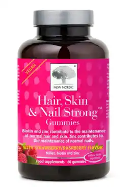 De Online Drogist New Nordic Hair Skin & Nail Strong Gummies aanbieding