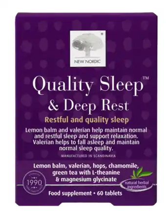 De Online Drogist New Nordic Quality Sleep & Deep Rest Tabletten aanbieding