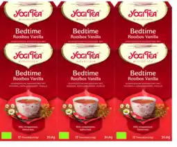 De Online Drogist Yogi Tea Bedtime Rooibos Vanilla Voordeelverpakking aanbieding