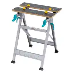 Praxis Wolfcraft universele werkbank Master 200 64,5x80x30cm aanbieding