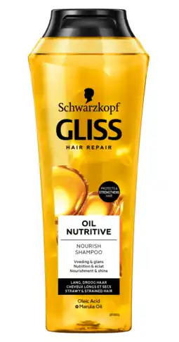 De Online Drogist Schwarzkopf Gliss Kur Oil Nutritive Nourish Shampoo aanbieding