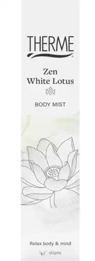 De Online Drogist Therme Zen White Lotus Body Mist aanbieding