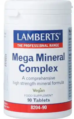 De Online Drogist Lamberts Mega Mineral Complex Tabletten aanbieding