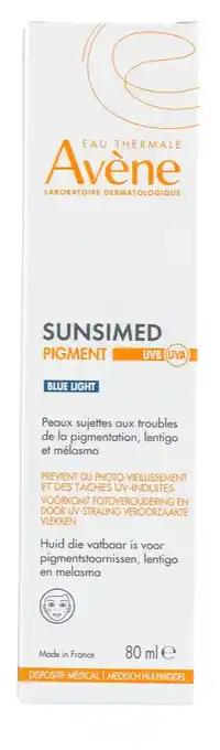 De Online Drogist Eau Thermale Avène Sunsimed Pigment aanbieding