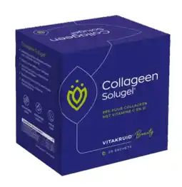 De Online Drogist Vitakruid Collageen Solugel Sachets aanbieding