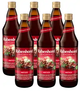 De Online Drogist Rabenhorst Antiox Multivruchtensap Voordeelverpakking aanbieding