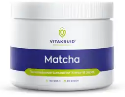 De Online Drogist Vitakruid Matcha Poeder aanbieding