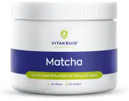De Online Drogist Vitakruid Matcha Poeder aanbieding
