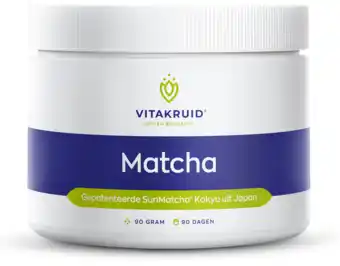 De Online Drogist Vitakruid Matcha Poeder aanbieding