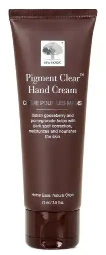 De Online Drogist New Nordic Pigment Clear Hand Cream aanbieding