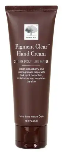 De Online Drogist New Nordic Pigment Clear Hand Cream aanbieding