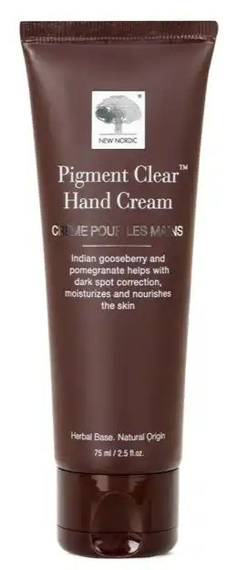 De Online Drogist New Nordic Pigment Clear Hand Cream aanbieding