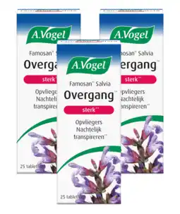 De Online Drogist A.Vogel Famosan Salvia Overgang Sterk** Tabletten Multiverpakking aanbieding
