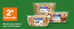 Albert Heijn Alle AH Luxe noten in cups aanbieding