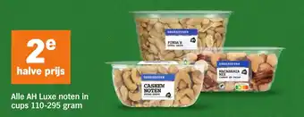 Albert Heijn Alle AH Luxe noten in cups aanbieding