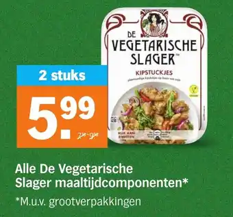 Albert Heijn Alle De Vegetarische Slager maaltijdcomponenten aanbieding