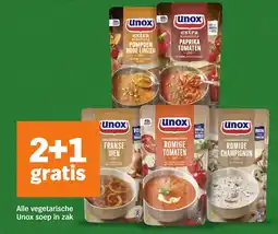Albert Heijn Alle vegetarische Unox soep in zak aanbieding