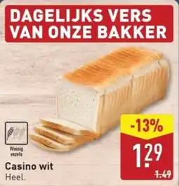 ALDI Casino wit aanbieding