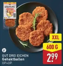 ALDI Gut Drei Eichen Gehaktballen aanbieding