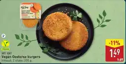 ALDI My Vay Vegan Oosterse Burgers aanbieding