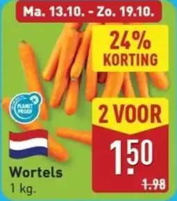 ALDI Wortels aanbieding