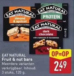 ALDI Eat Natural Fruit & Nut Bars aanbieding