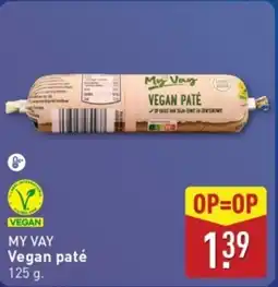 ALDI My Vay Vegan Paté aanbieding