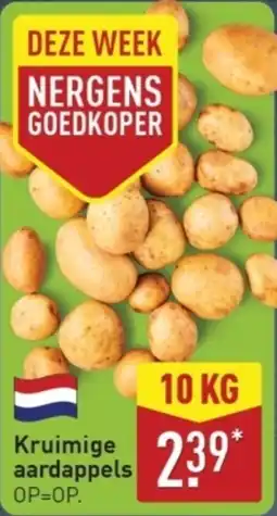 ALDI Kruimige Aardappels aanbieding