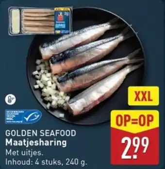 ALDI Golden Seafood Maatjesharing XXL aanbieding