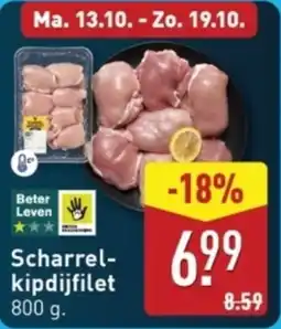 ALDI Scharrelkipdijfilet aanbieding