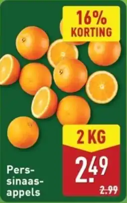 ALDI Perssinaasappels aanbieding