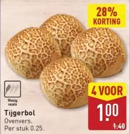ALDI Tijgerbol aanbieding