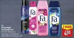 ALDI Fa Douchegel en deodorant aanbieding