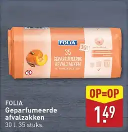 ALDI Folia Geparfumeerde afvalzakken aanbieding