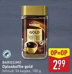 ALDI Barissimo Oploskoffie Gold aanbieding