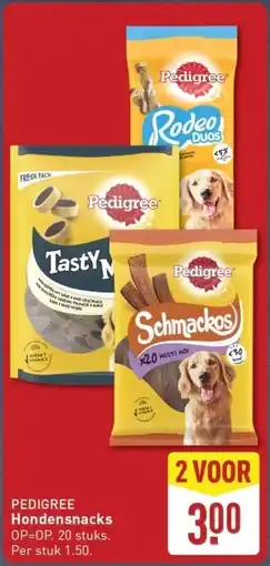ALDI Pedigree Hondensnacks aanbieding