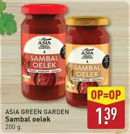 ALDI ASIA GREEN GARDEN Sambal oelek aanbieding