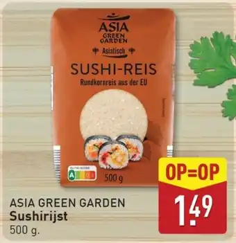ALDI Asia green garden Sushirijst aanbieding