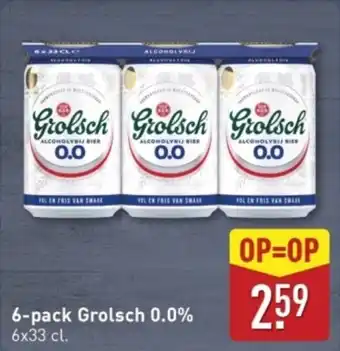 ALDI Grolsch 0.0% aanbieding